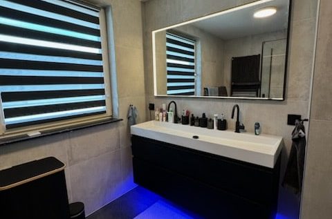 Mooie dubbele badkamer Mooie dubbele badkamer